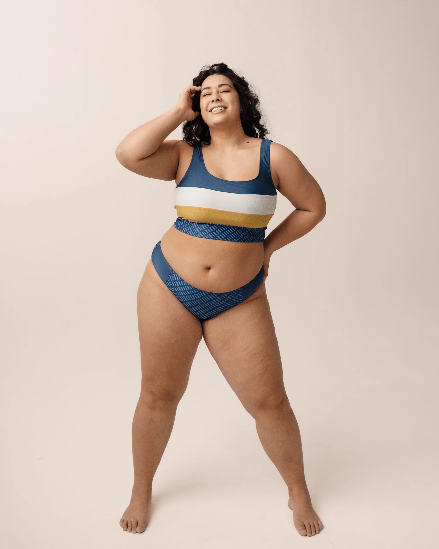 Coastal Slate Bikini Bottom - Image 5