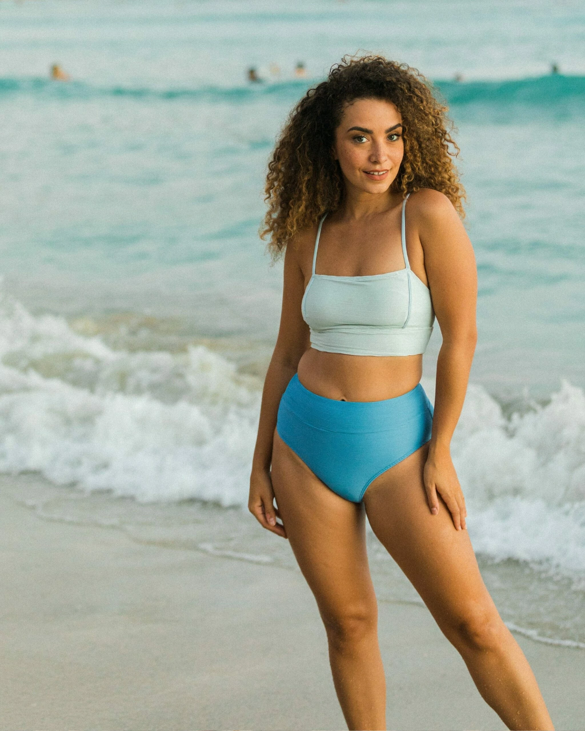 Textured Monica Mid Rise Bottom - Image 5