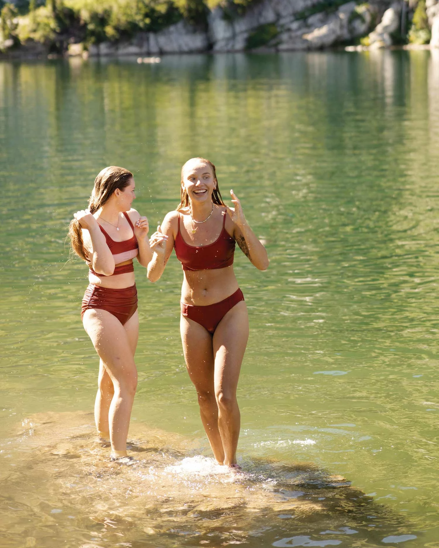 Redwood Ruched High Rise Bottom - Image 6