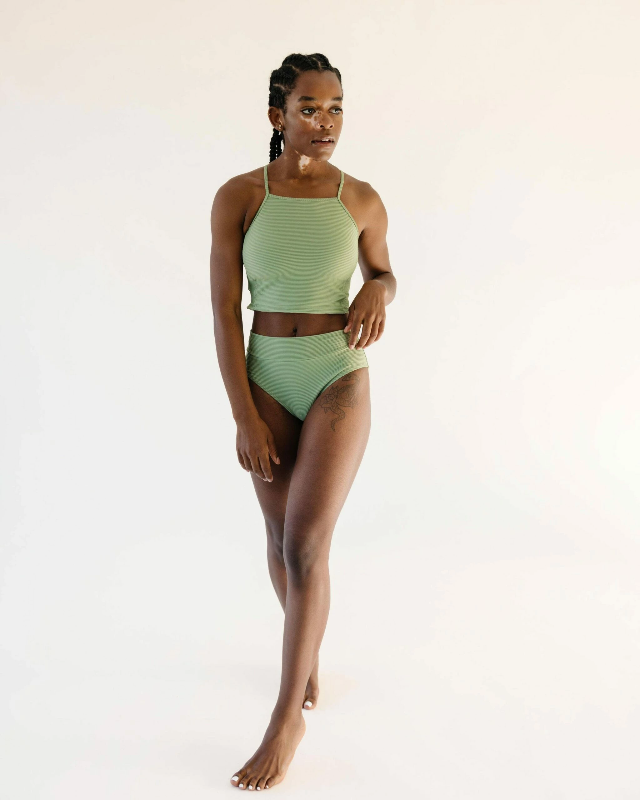 Textured Olympia Mid Rise Bottom - Image 5