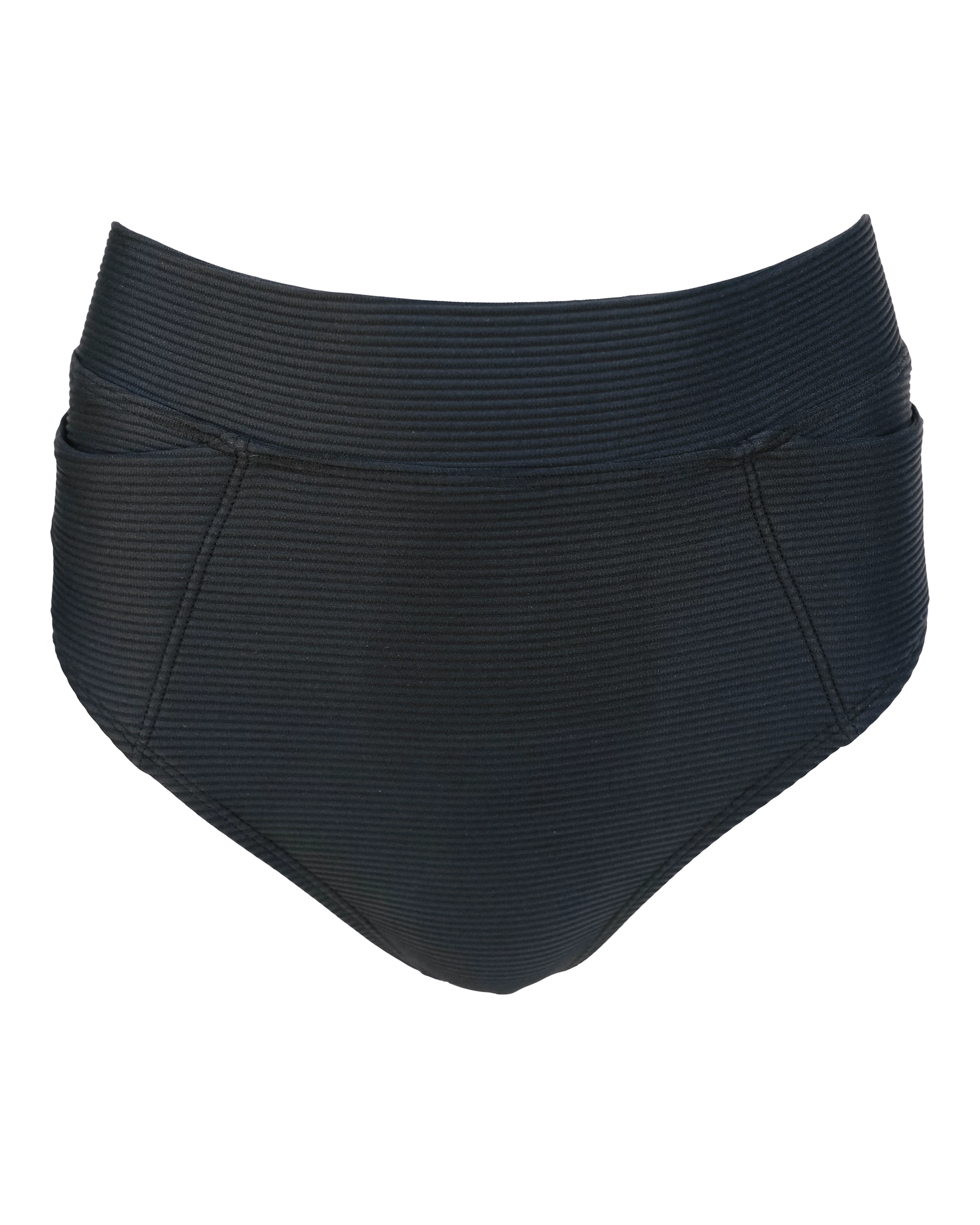 Textured Black Pocket Bottom - Image 4