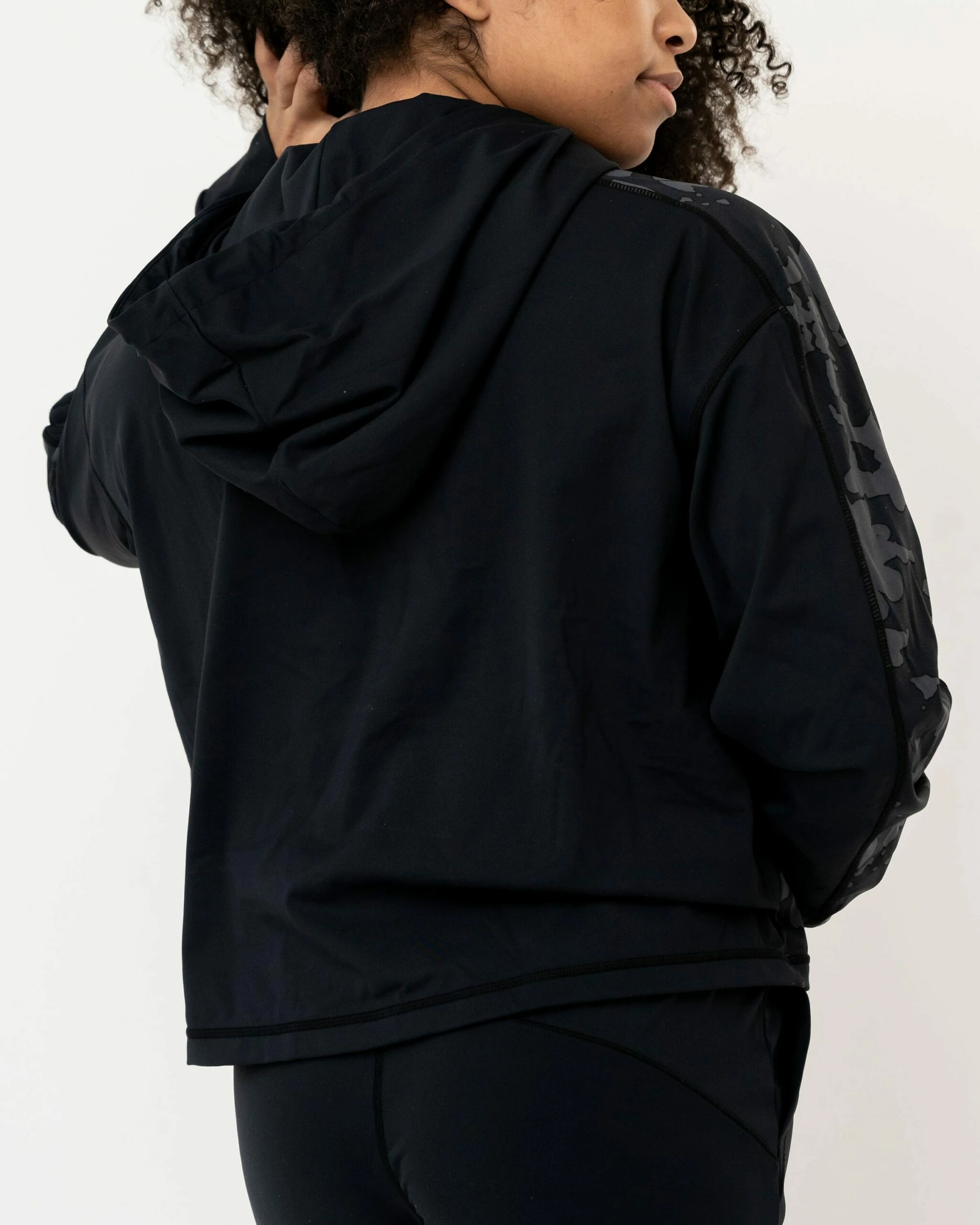 Black Downtown Hoodie - Image 3