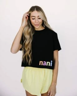 Exclusive Black Nani Tee