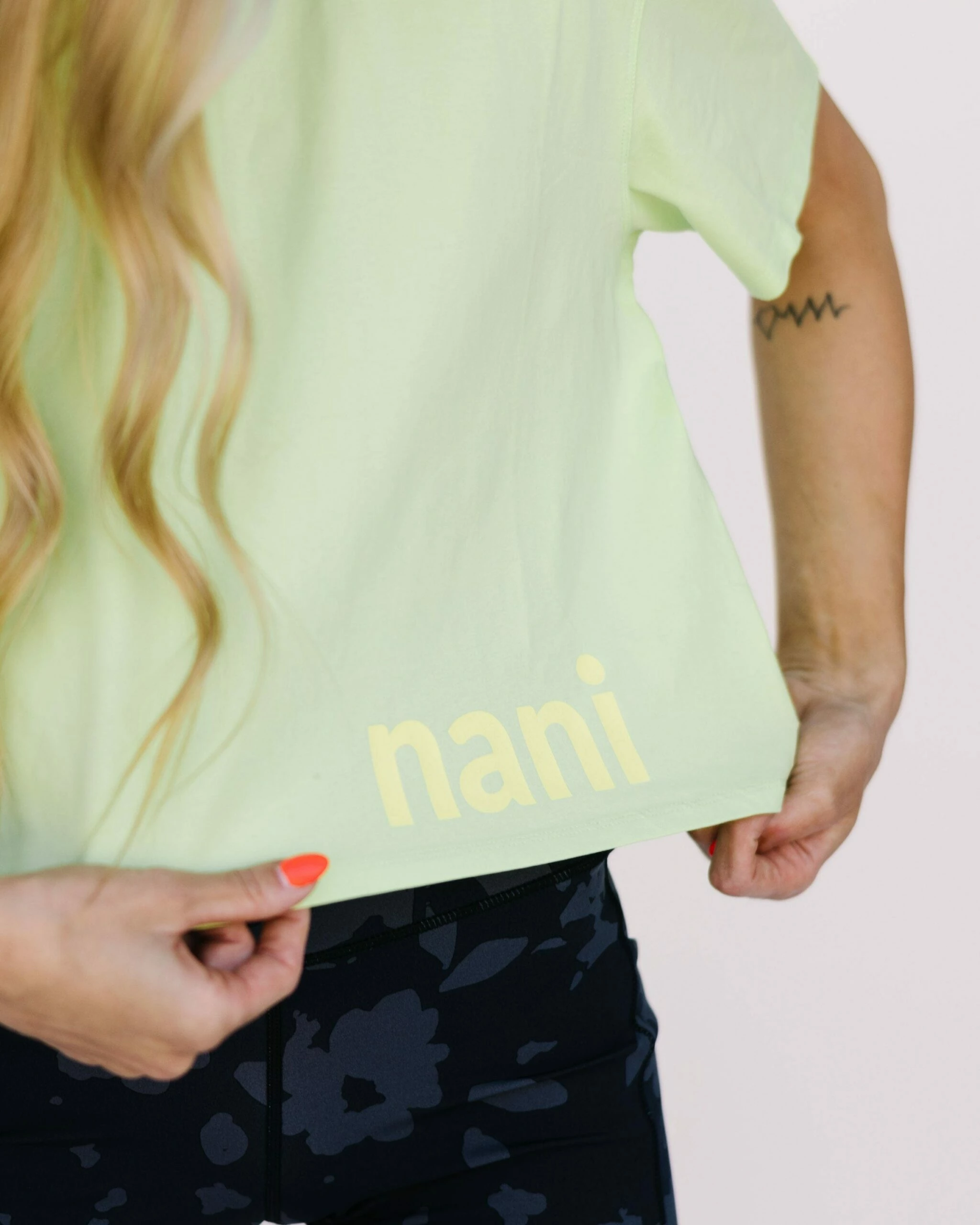 Exclusive Lime Nani Tee - Image 6