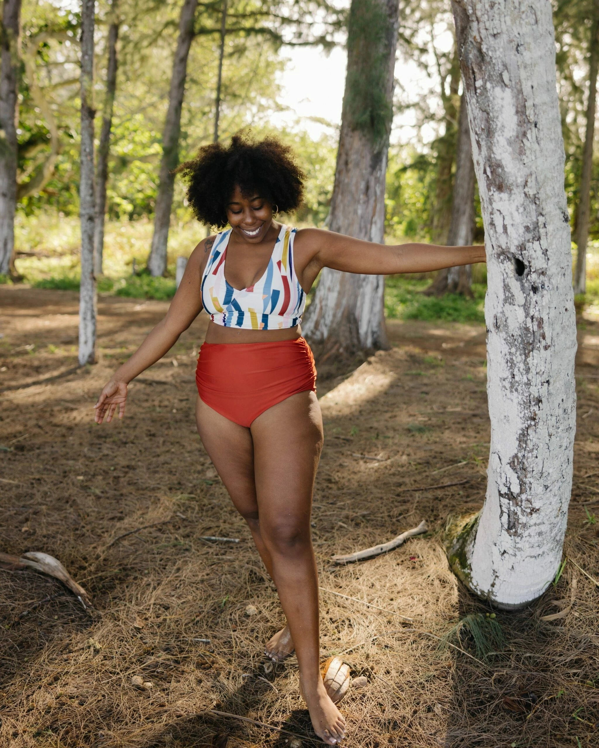 Redwood Ruched High Rise Bottom - Image 2