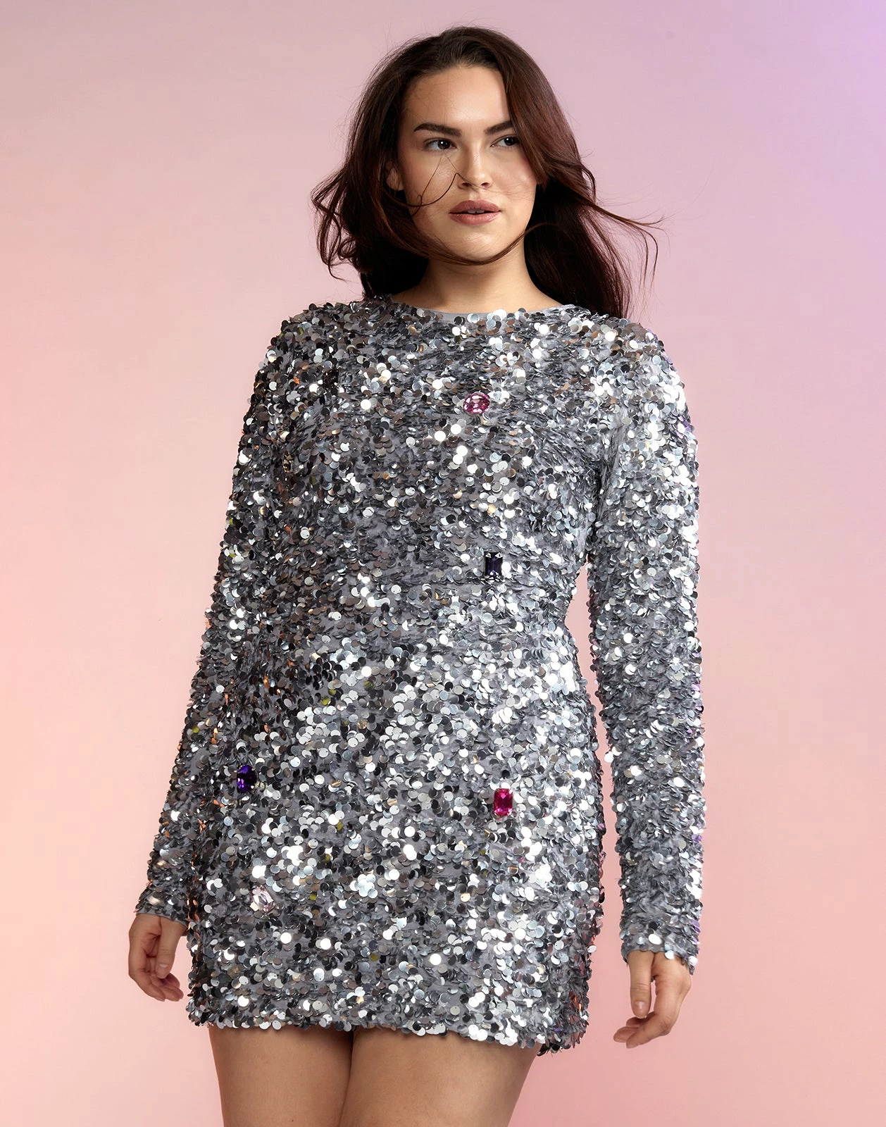 CYNTHIA ROWLEY Serena Sequin Dress - Image 2