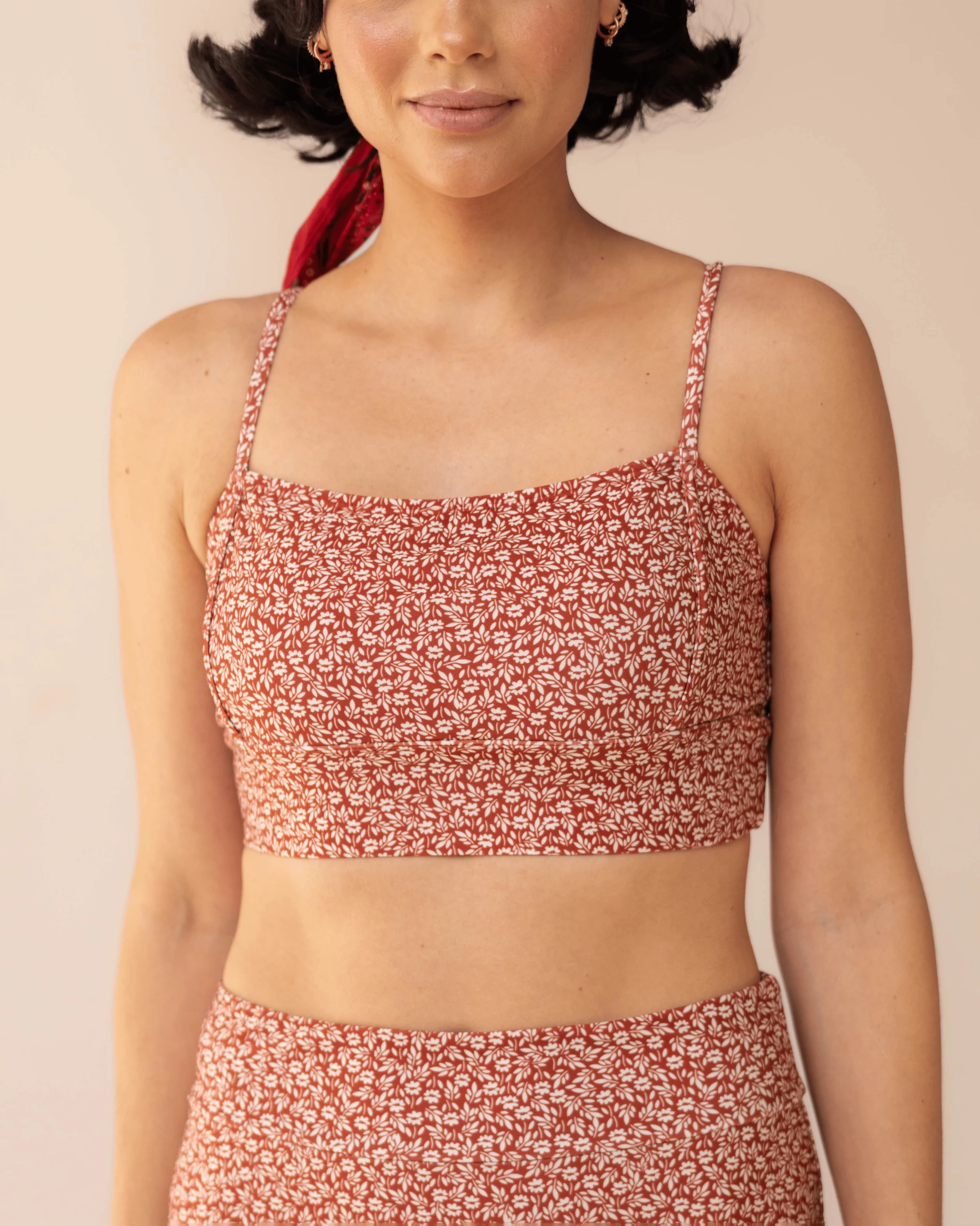 Redwood Floral Surf Crop