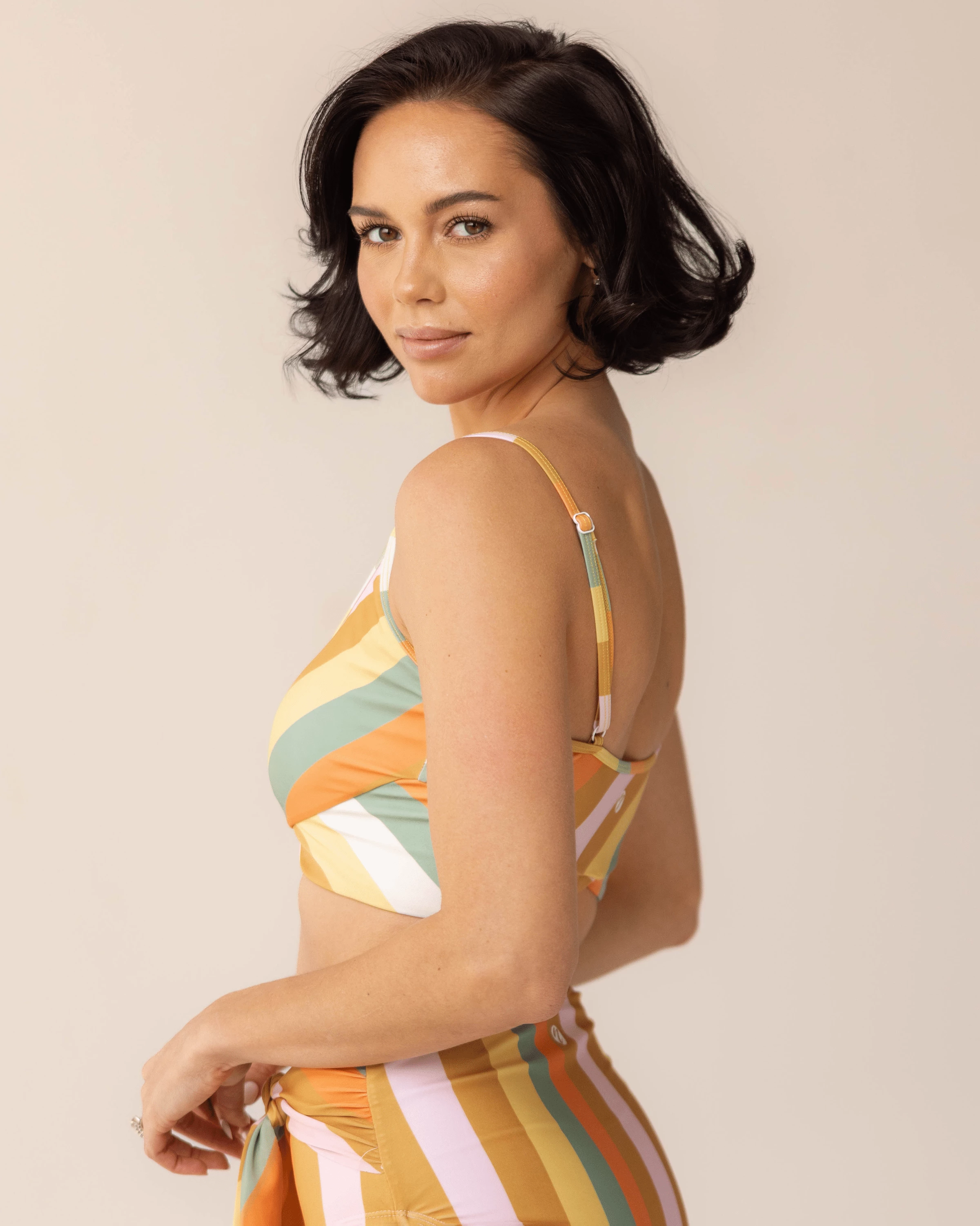 Surf Stripe Tone Crop - Image 2