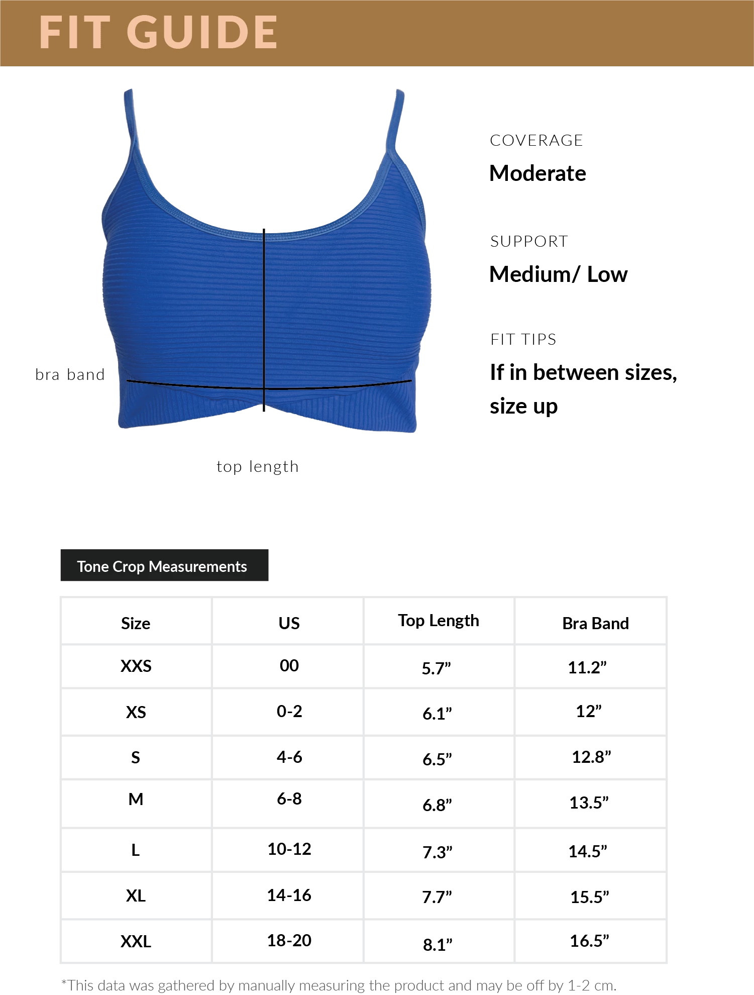 Textured Stripe Cobalt Tone Crop - Image 11