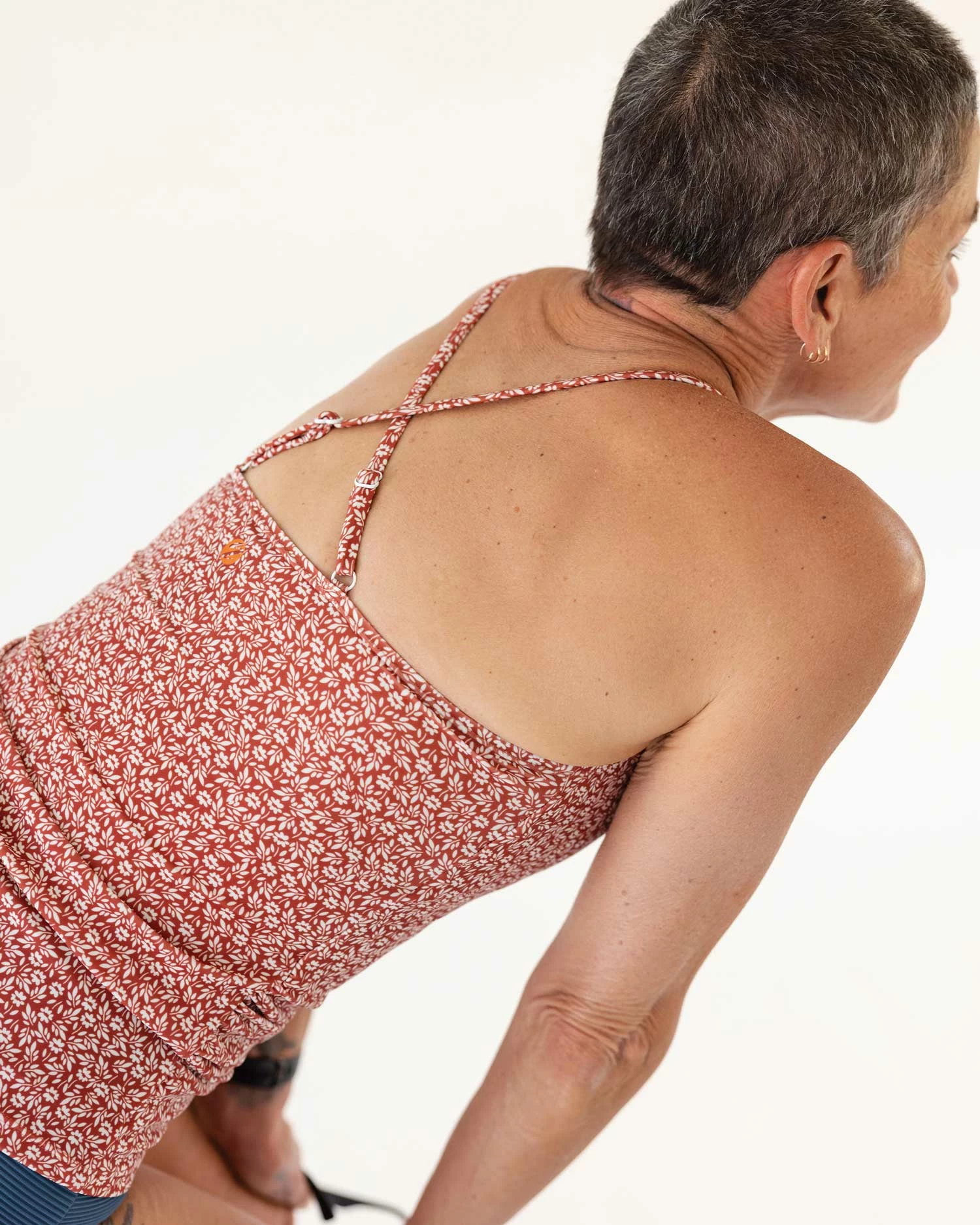 Redwood Floral V-Neck Tankini - Image 3