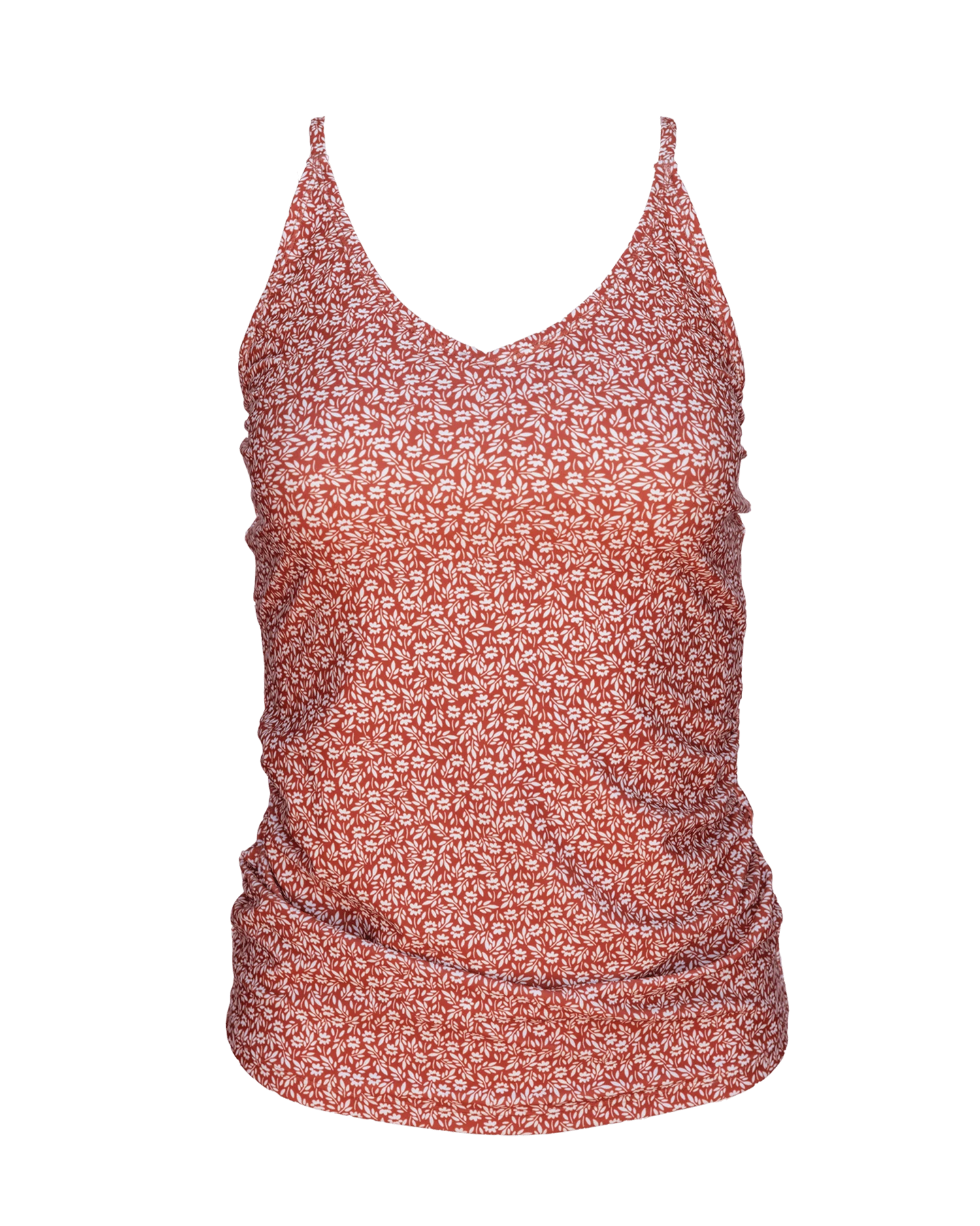Redwood Floral V-Neck Tankini - Image 4