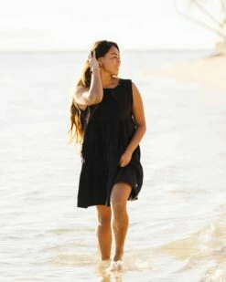 Black Adventure Cover-Up Dress