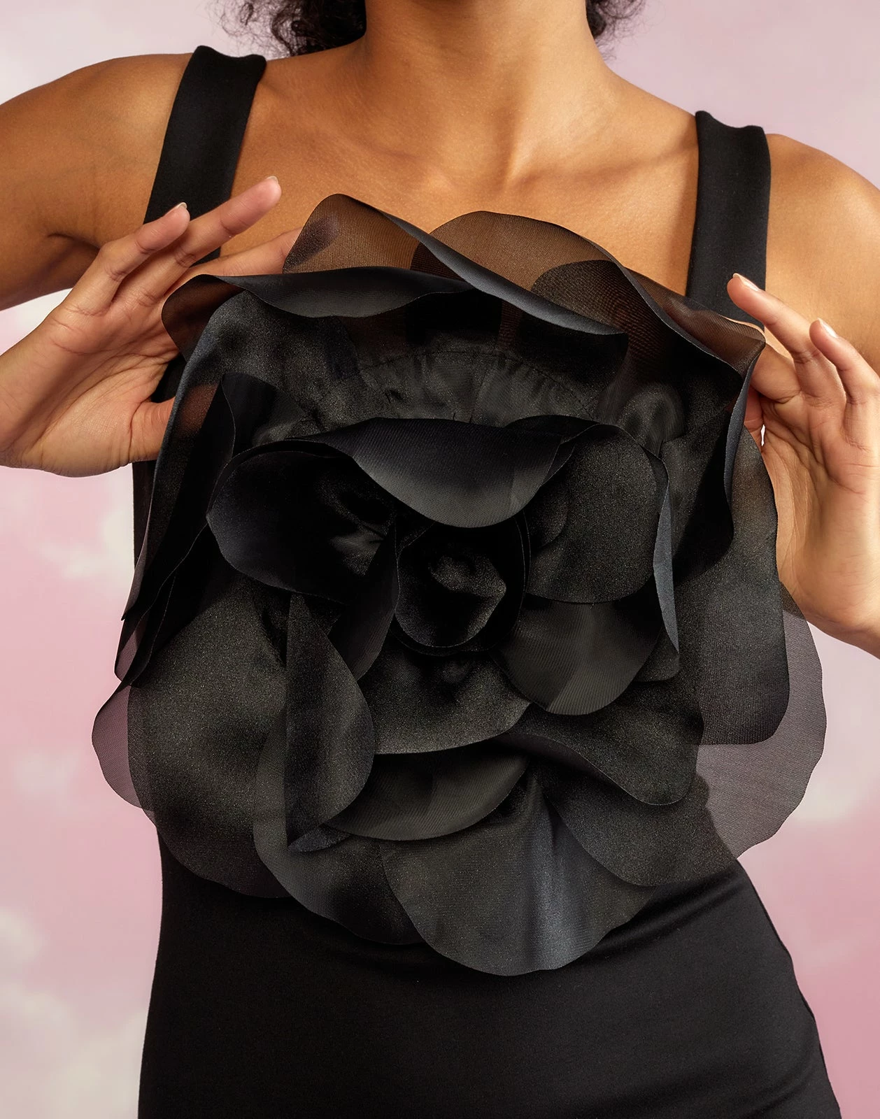 CYNTHIA ROWLEY Sofia Organza Flower Dress - Image 7