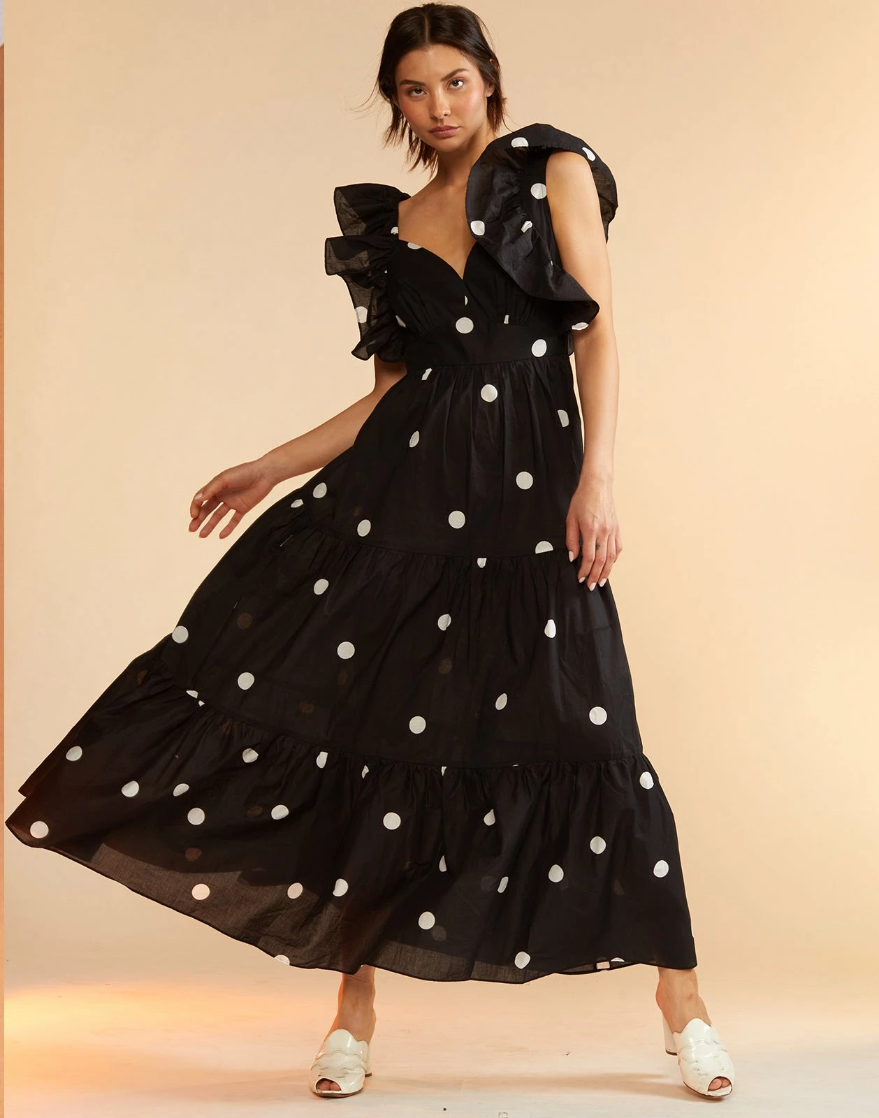 CYNTHIA ROWLEY Gabriella Ruffle Dress - Image 5