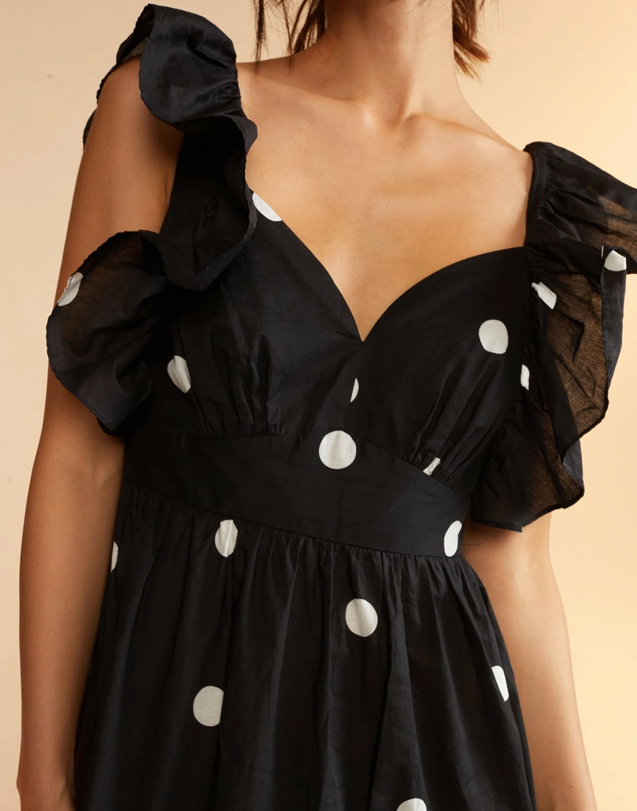 CYNTHIA ROWLEY Gabriella Ruffle Dress - Image 9