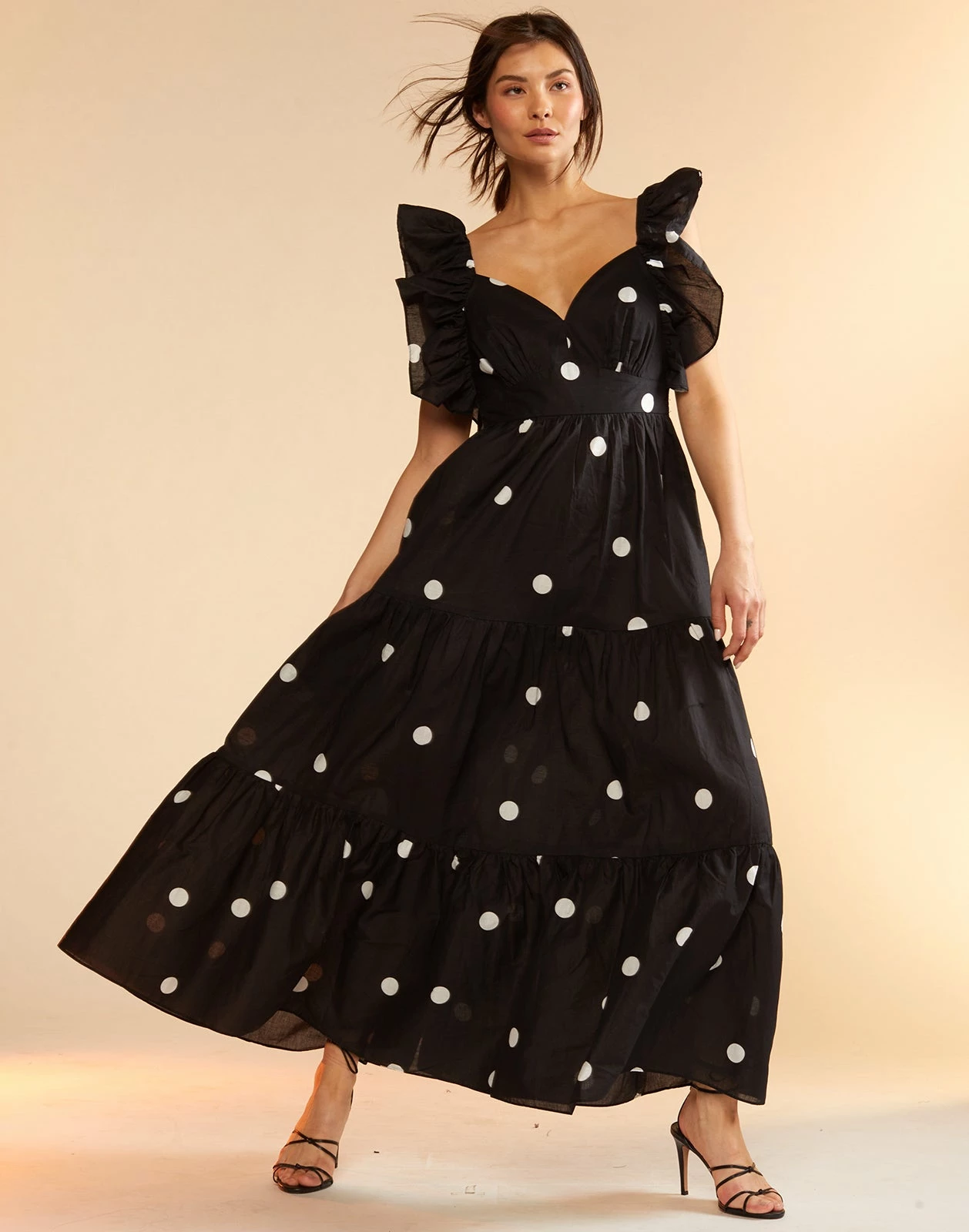 CYNTHIA ROWLEY Gabriella Ruffle Dress - Image 3