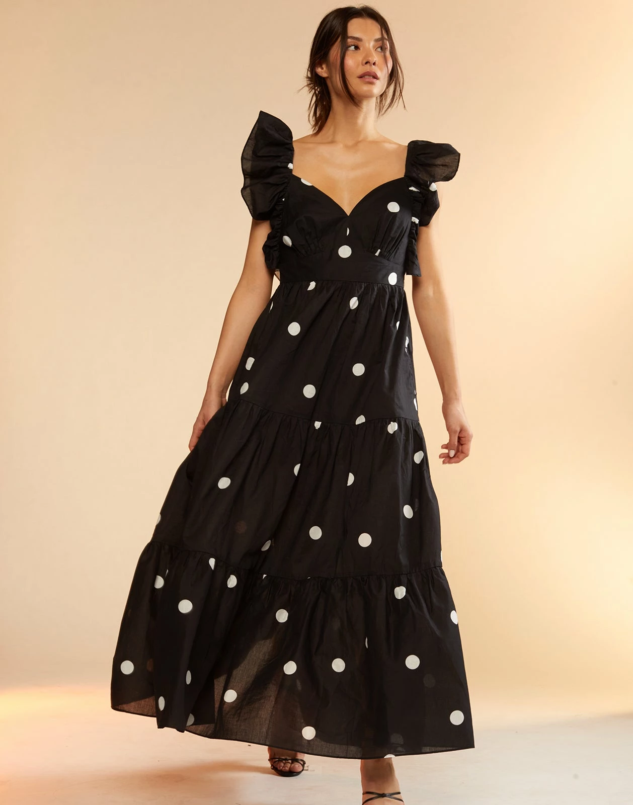 CYNTHIA ROWLEY Gabriella Ruffle Dress - Image 6