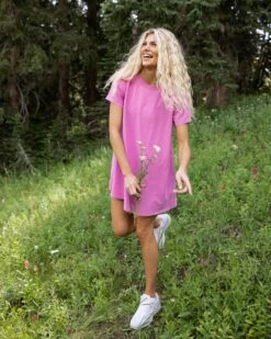 Wisteria Flow Cover-Up Dress