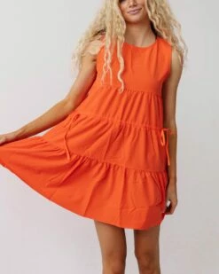 Mandarin Adventure Cover-Up Dress