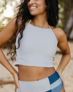 Textured Breeze Midkini