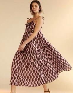 CYNTHIA ROWLEY Lisbet Tie Dress