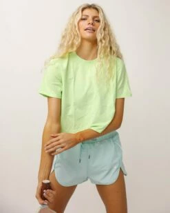 Lime Crop Tee