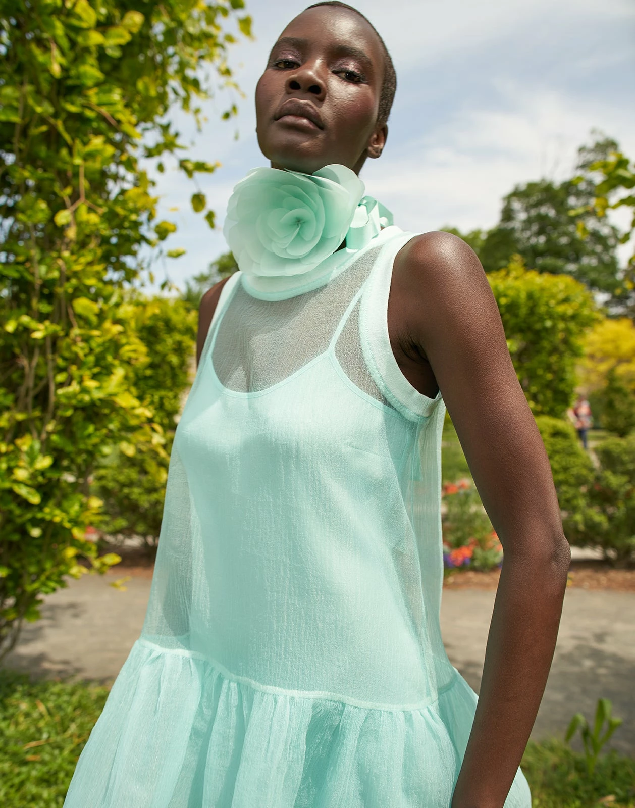 CYNTHIA ROWLEY Chloe Organza Dress - Image 11