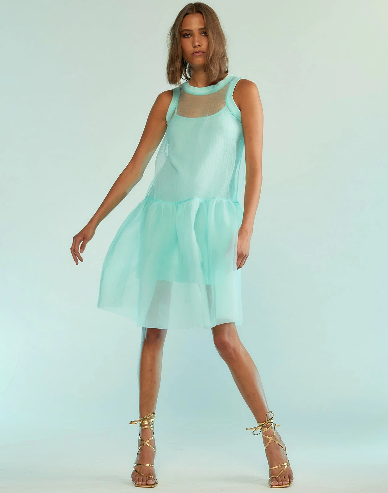 CYNTHIA ROWLEY Chloe Organza Dress - Image 4