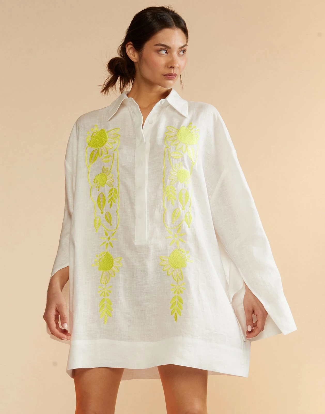 CYNTHIA ROWLEY Scalea Embroidered Dress - Image 4